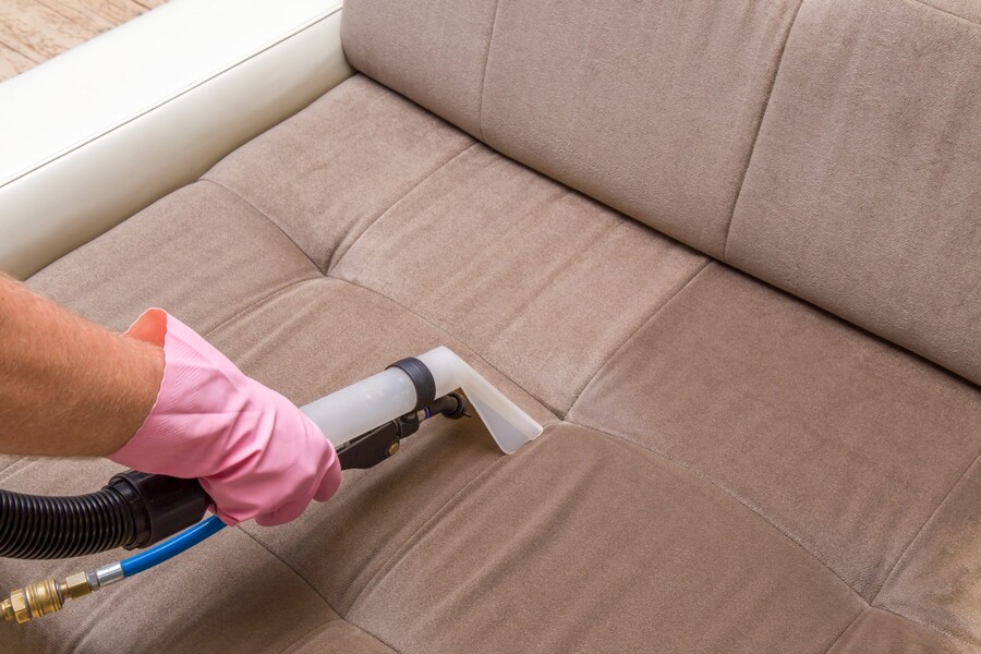Upholstery cleaning by Win-Win Cleaning Services